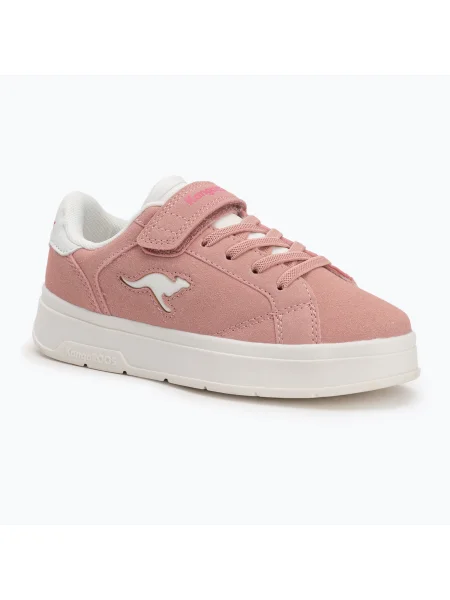 Детски обувки KangaROOS K-GK Milky EV rosewater/white бяло