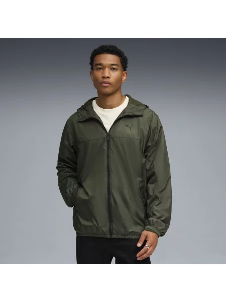 Wiatrówka o standardowym kroju Essentials khaki