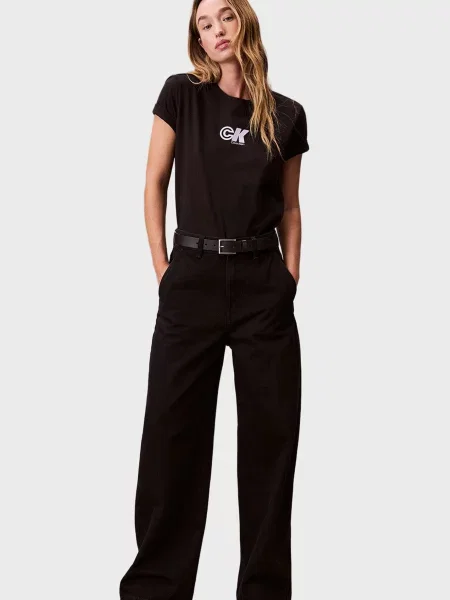 Футболка Calvin Klein Jeans чорна