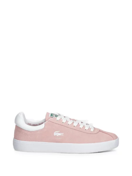 Sneakerși Lacoste cu imagine roz