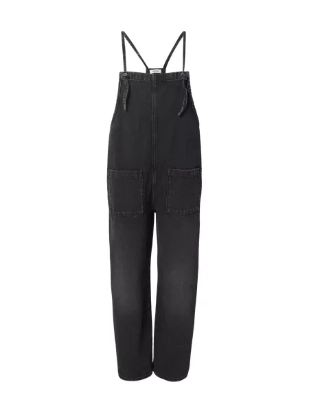 Monki Salopetă denim negru