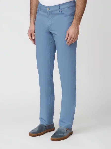 Брюки Trussardi голубые