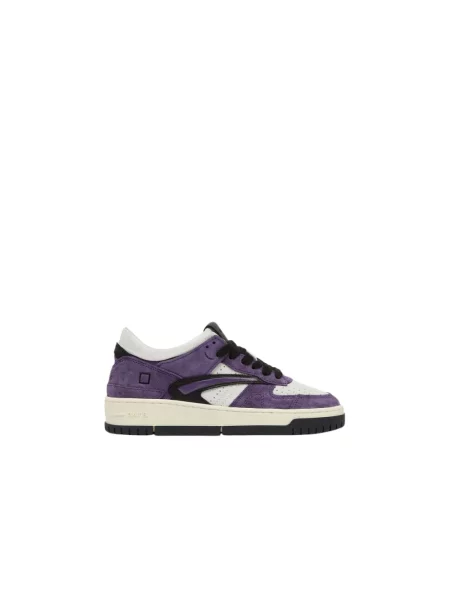 Sneakersy D.a.t.e. zamszowe fioletowe