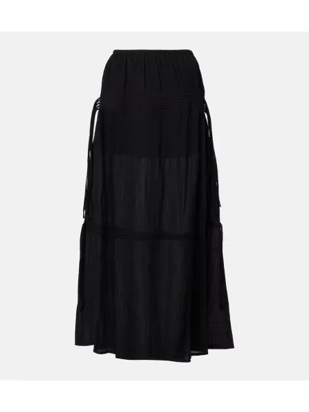 Maksi spódnica maxi Toteme czarna
