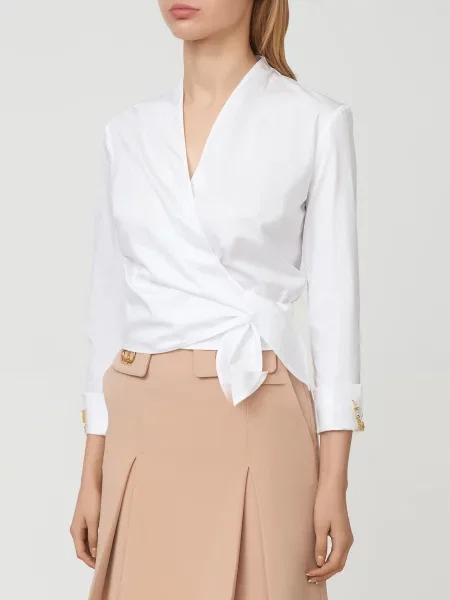 Блуза Elisabetta Franchi біла
