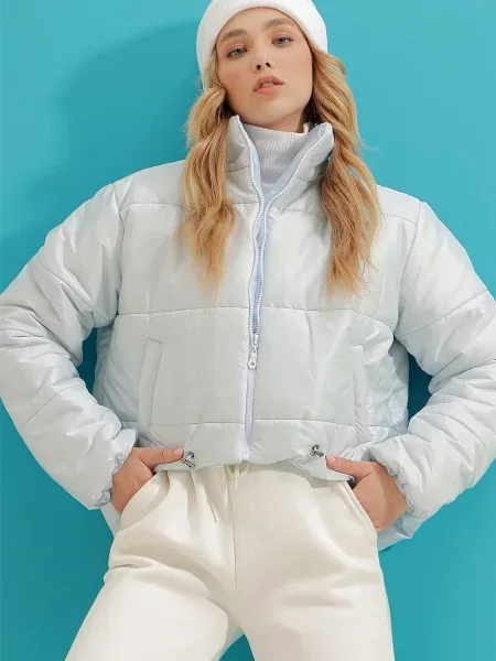 Trend Alacati Stili Демісезонна куртка блакитний