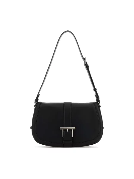 Torebka crossbody Alexander Mcqueen skórzana czarna