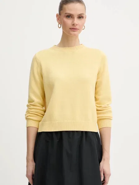 IBlues pulover din amestec de lână LIRICA galben