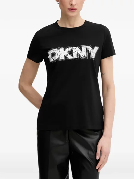 Tricou Dkny cu imagine negru