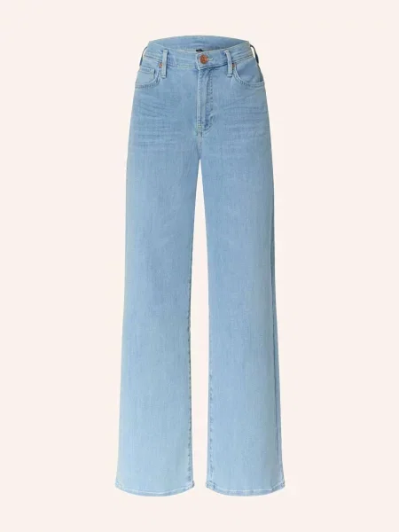 True Religion Flared Džíny Shirley mid blue modré