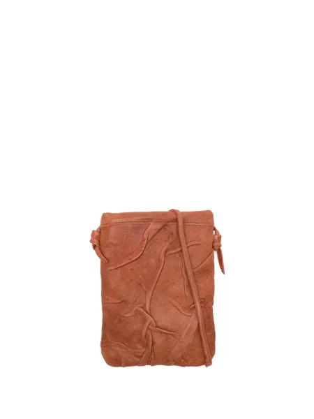 Body Sommet skórzany brązowy