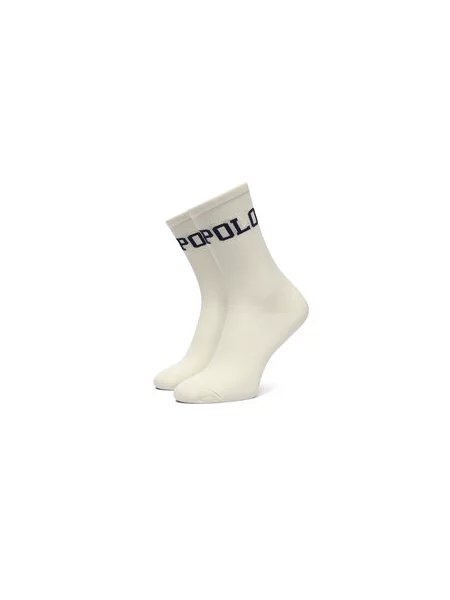 Polo Ralph Lauren Dolge nogavice Svetlo bež črna