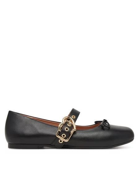 Balerina LOVE MOSCHINO fekete
