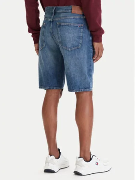 Džínsové šortky Tommy Hilfiger modrá