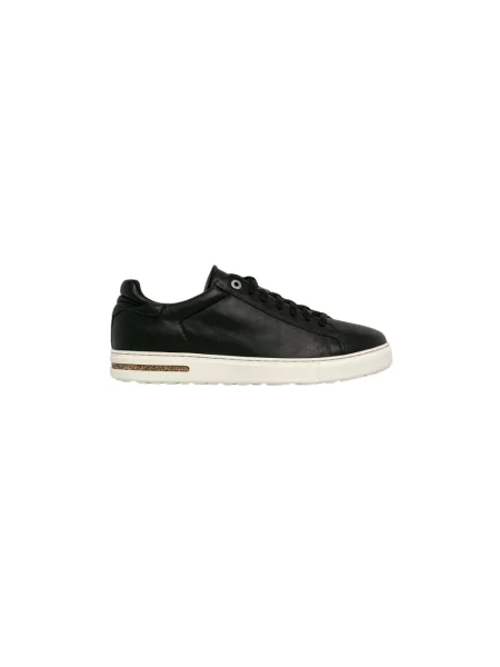 Sneakersy Birkenstock skórzane czarne