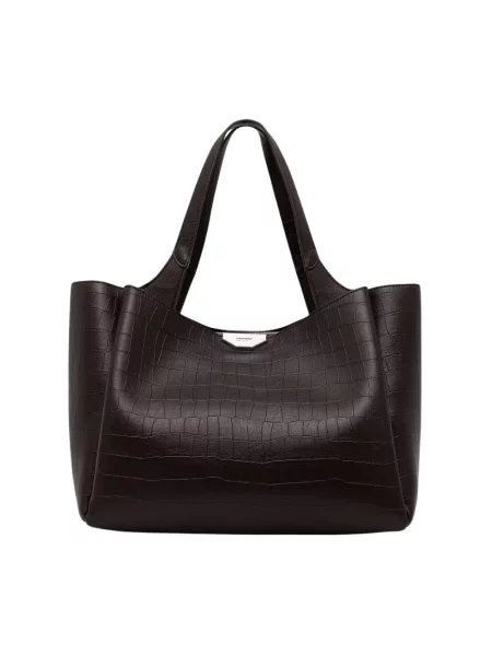 Shopperka Dkny brązowa