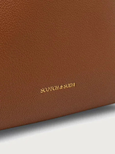 Кожаная сумка Scotch & Soda