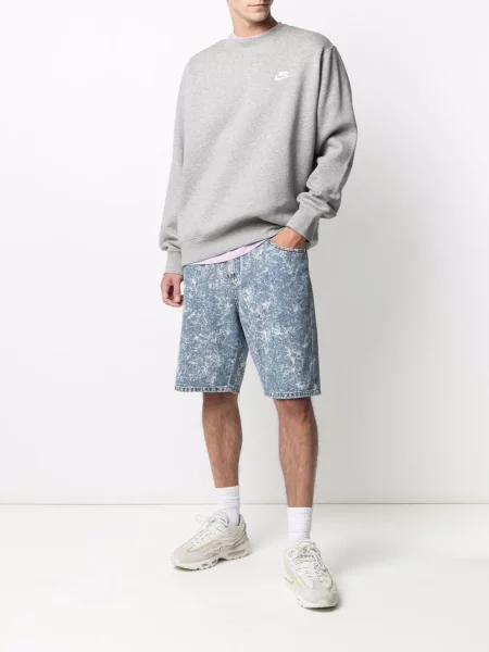 Флийс тениска Nike сиво