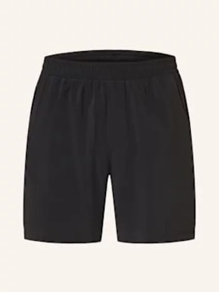 Lululemon Szorty Treningowe Pace Breaker Linerless Short schwarz czarne