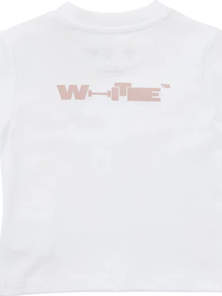 Koszulka dziecięca Off-white biała