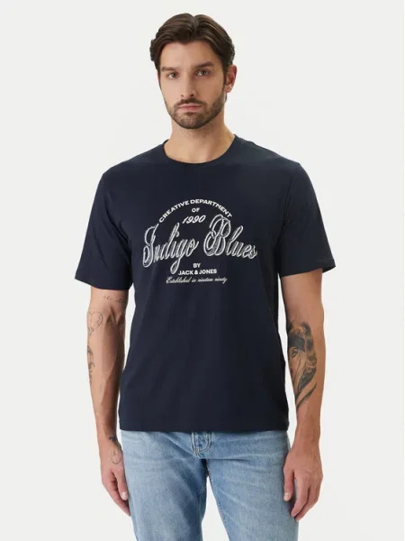 Jack & Jones T-Shirt Earchive Σκούρο μπλε