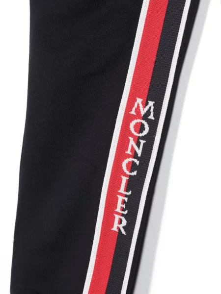 Spodnie dziecięce Moncler Enfant niebieskie