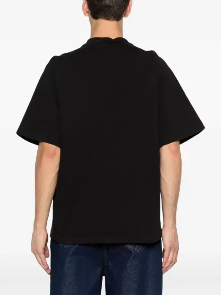 Tricou Stone Island cu strasuri negru