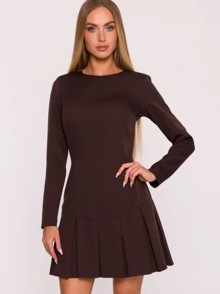 Rochie mini Made Of Emotion eleganta maro