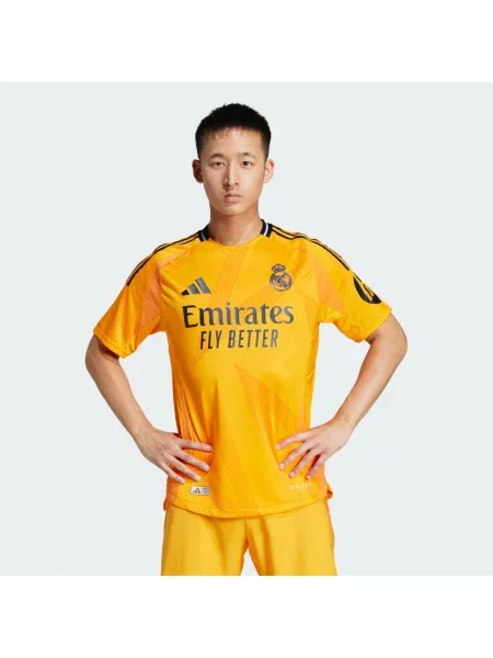 Koszulka Real Madrid Away Authentic pomarańczowa