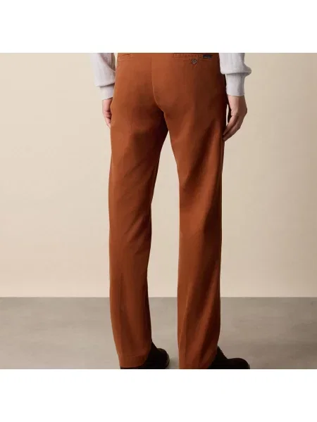 Spodnie Brooks Brothers pomarańczowe