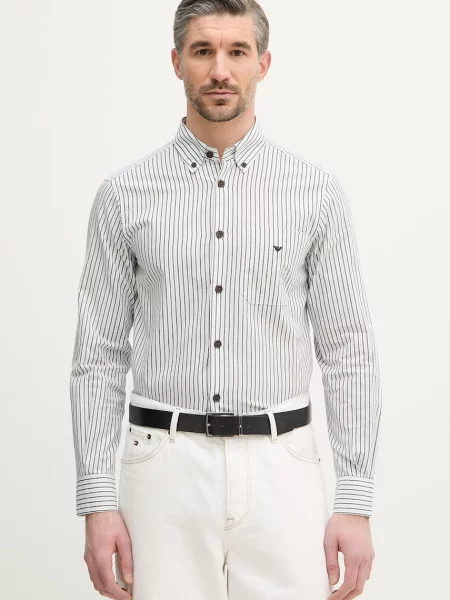 Emporio Armani cămașă din albastru