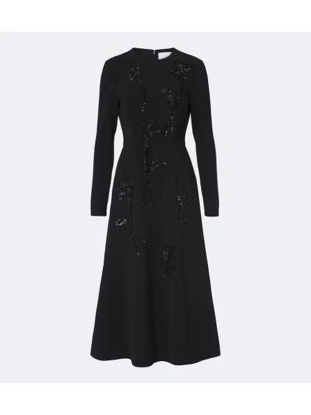 Rochie midi Carolina Herrera negru