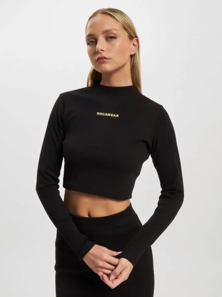Tricou mânecă lungă Just Rhyse negru