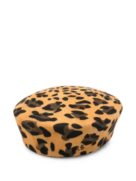 Căciulă Ruslan Baginskiy cu imagine cu model leopard