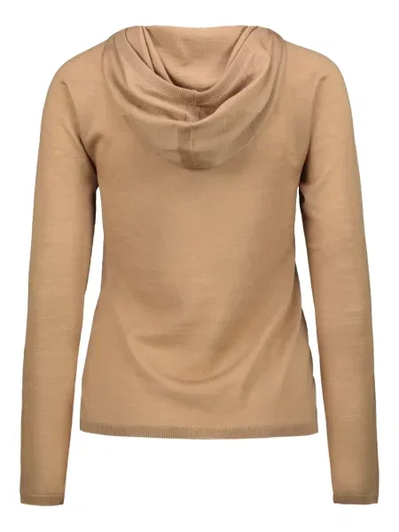 Hanorac cu glugă Courreges cu broderie de lână