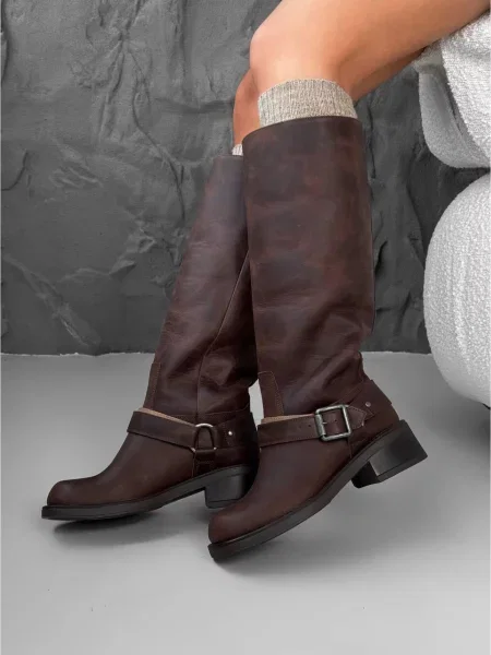 Сапоги 105.store коричневые