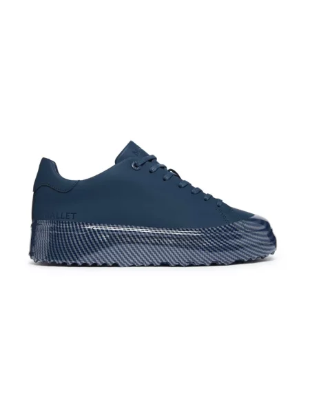 Sneakersy Mallet London niebieskie