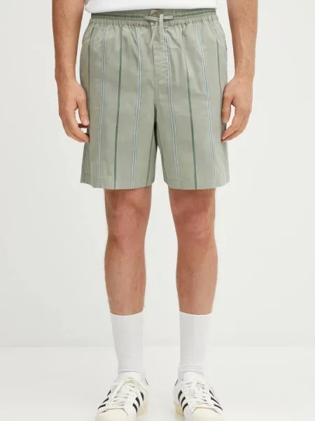Maison Kitsuné szorty Elasticated zielony