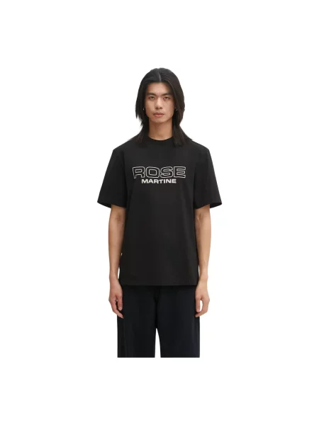 Martine Rose t-shirt Classic wzorzysty czarny