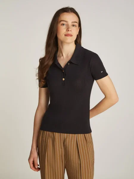 TOMMY HILFIGER Tricou negru