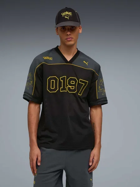 Футболка Puma из джерси черная