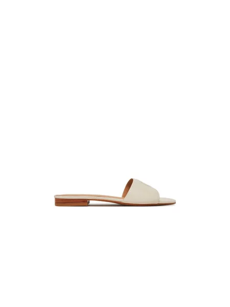 Pantofle Lauren Ralph Lauren bílé