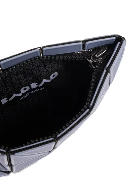 Portofel Bao Bao Issey Miyake cu imprimeu geometric gri