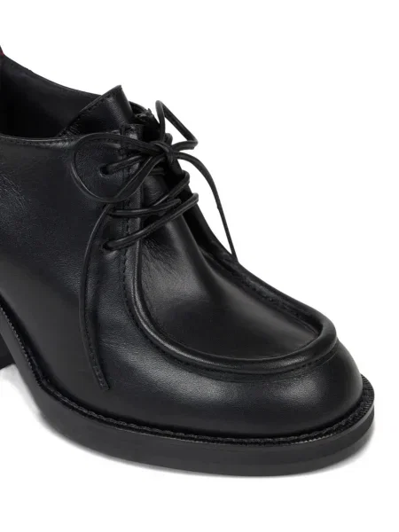 Pantofi derby Etro cu șireturi din piele negru