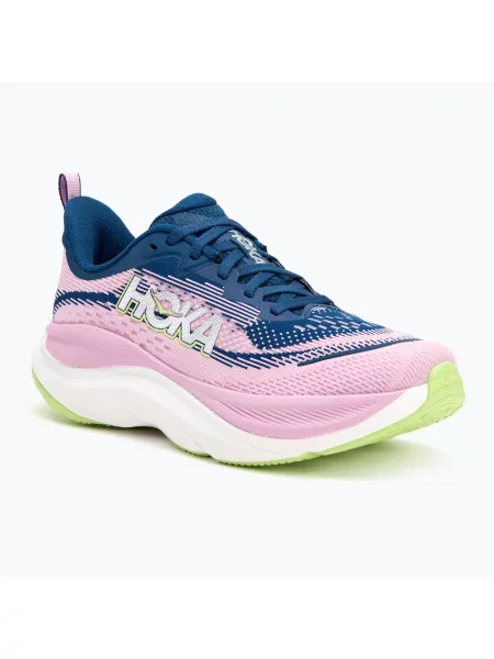 Дамски обувки за бягане HOKA Skyflow midnight/pink twilight розово