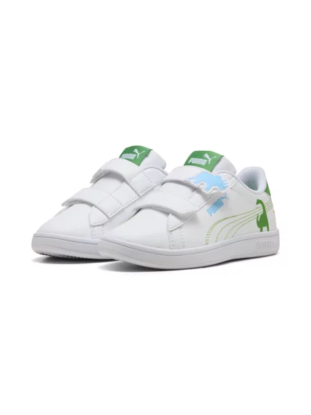 PUMA sneakersy Smash Dino Buty biały