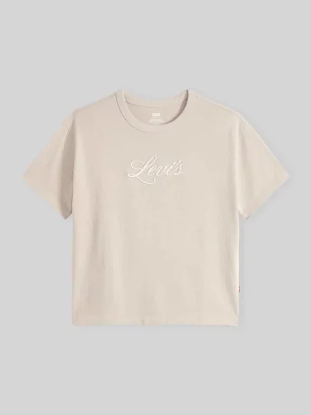 T-shirt o kroju relaxed fit z czystej bawełny z wyhaftowanym logo Levi's® 300
