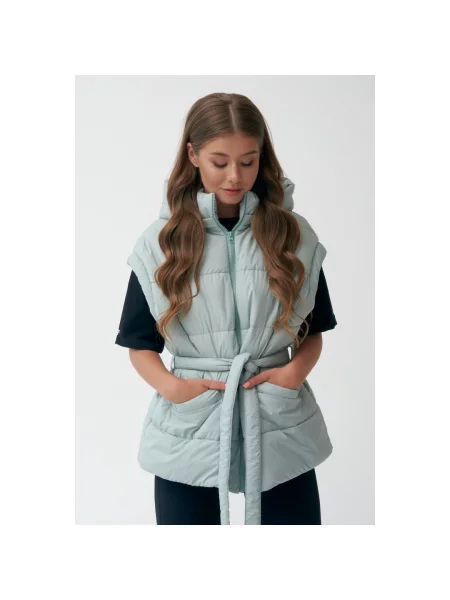 Жилетка утеплена з підкладкою omnia-heat Estro блакитний