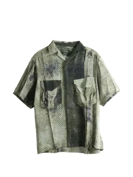 Scurt cămașă Ziggy Chen verde