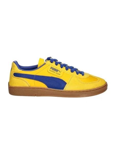 Puma sneakersy zamszowe Super Team PARMA Sport żółty